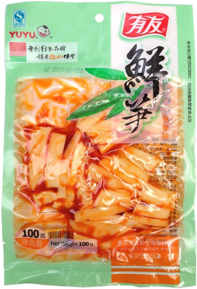 有友鲜笋泡椒味100g