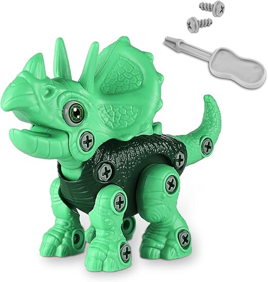 3 4 5 6 7 岁男孩,拆开恐龙玩具 3-5 5-7 stem 建筑 儿童玩具,恐龙