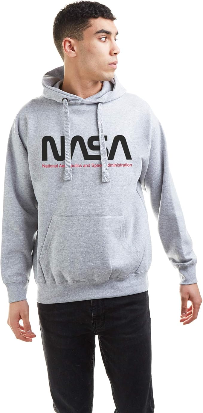 nasa 男式 insignia 连帽运动衫