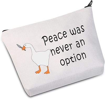 was never an option 化妆包鹅游戏爱好者礼物, never a option包