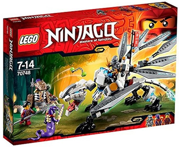 lego 乐高 拼插类玩具 ninjago幻影忍者系列 钛之神龙 70748