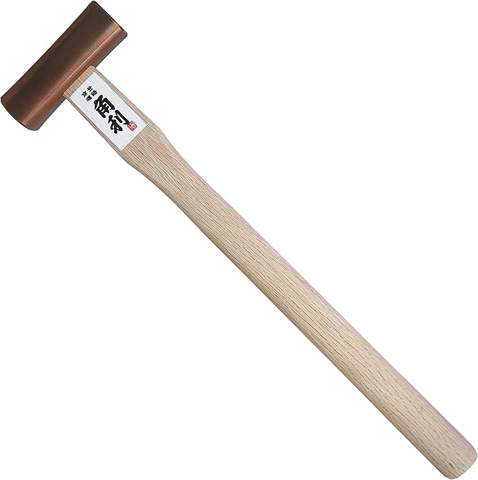kakuri 凿锤 8 盎司(225 克)专业日本木工木匠锤 适用于凿子,平面