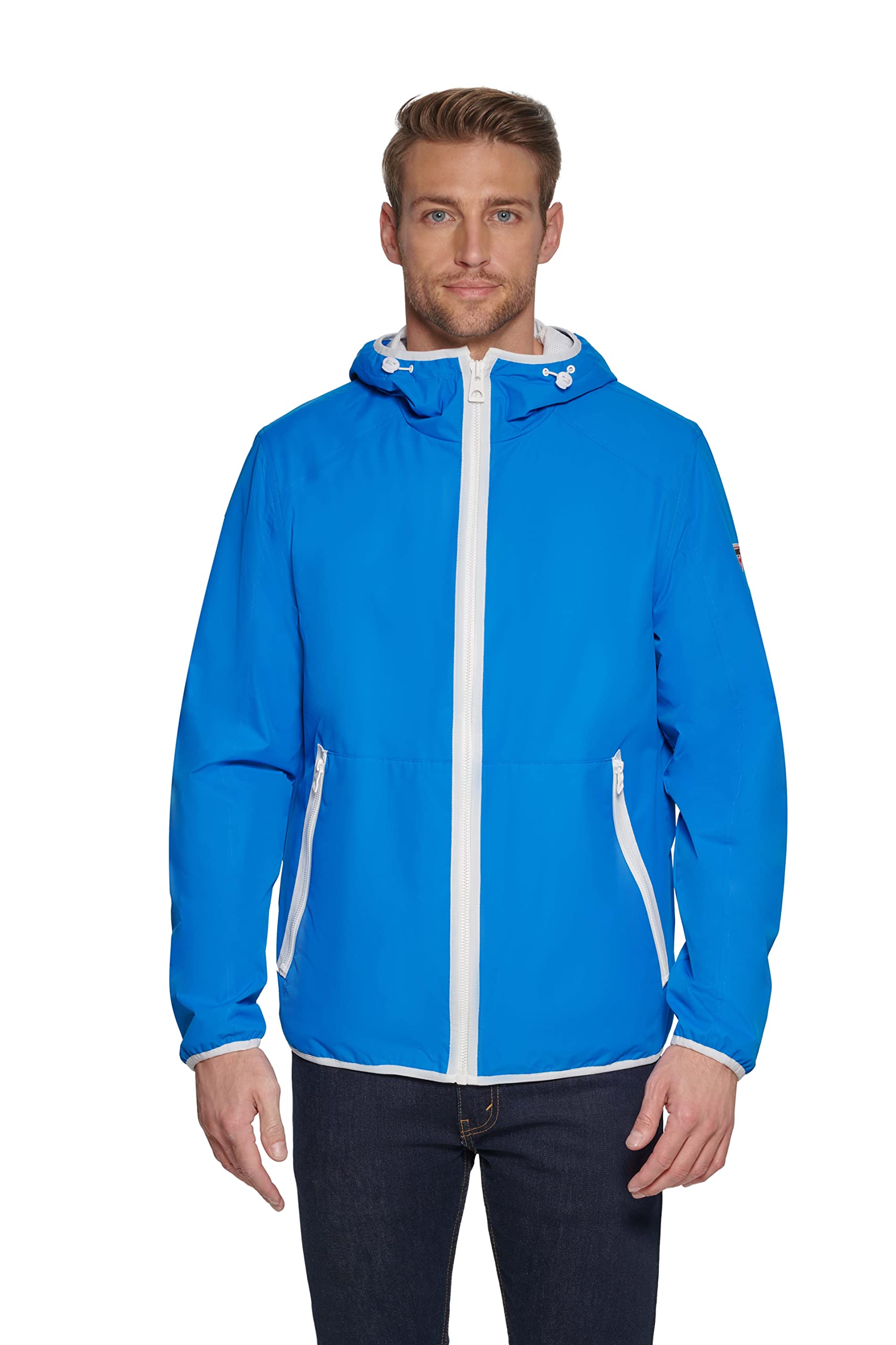 GUESS men's hooded trench coat