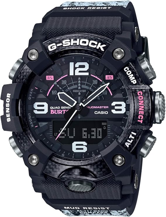 casio卡西欧腕表geographicburton款ggb100btn1ajr男款黑色