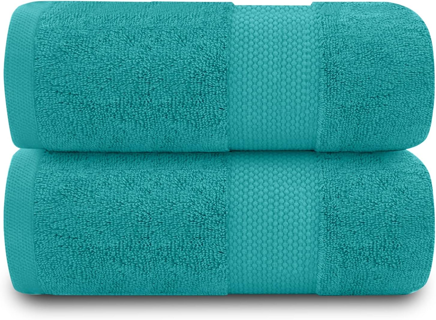 Utopia Towels - Luxurious Jumbo Bath Sheet - 600 GSM 100% Ring Spun Cotton Highly Absorbent and Quick Dry Extra Large Bath Towel - Super Soft Hotel Quality Towel (35 x 70 Inches, 2-Pack) (Grey)