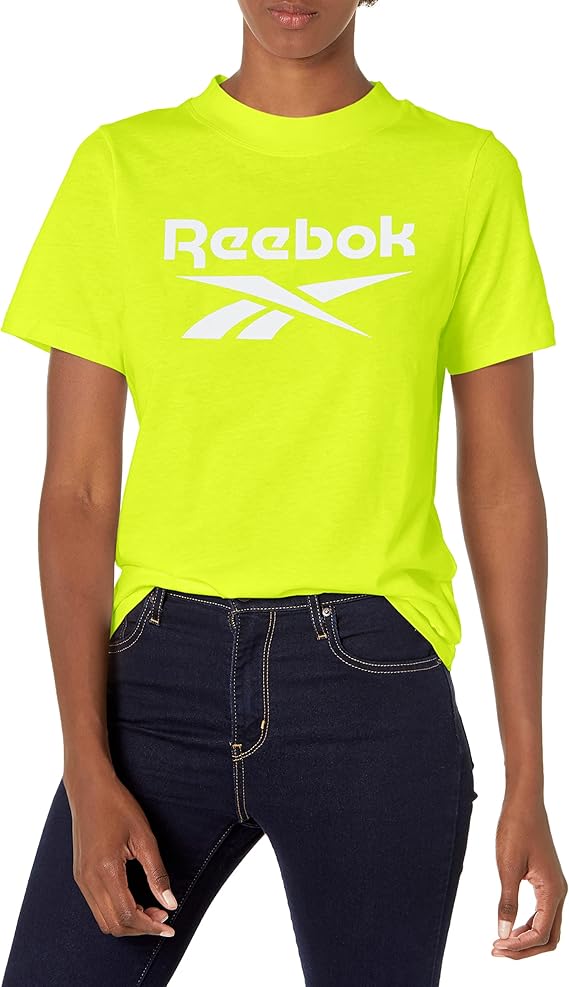 reebok 锐步女式徽标 t 恤