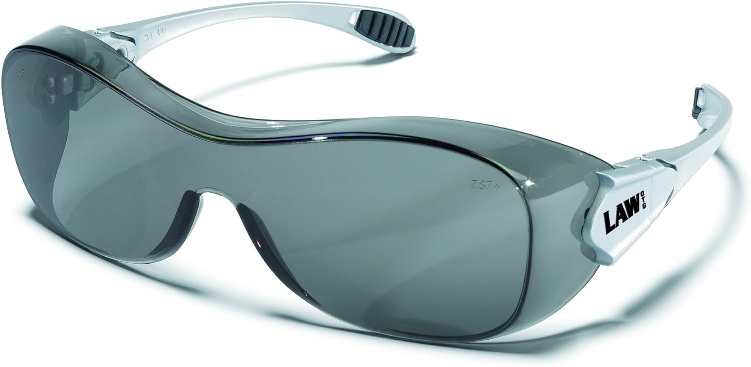 mcr safety og110af law over the glass 聚碳酸酯透明防雾镜片*眼镜