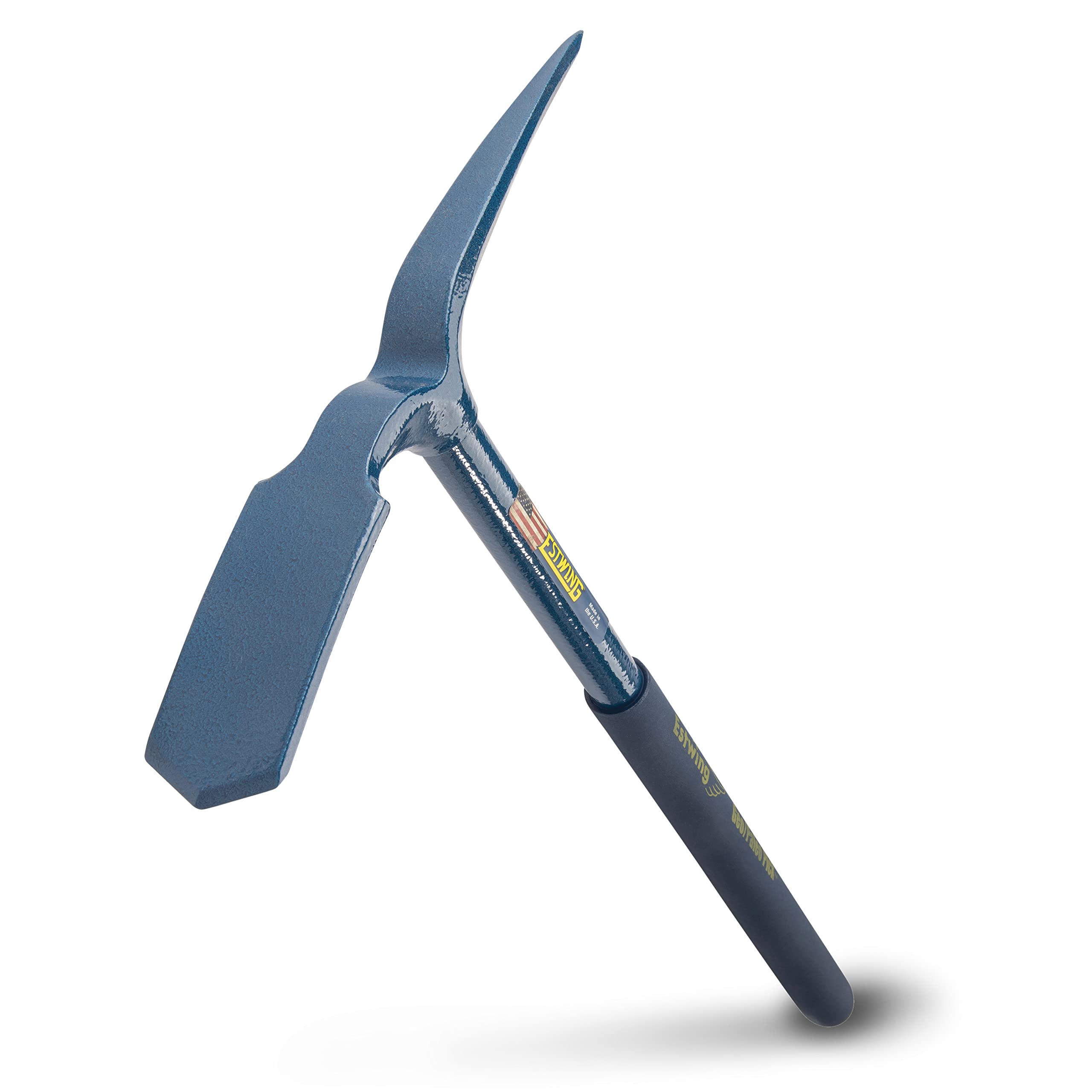 Estwing Geo/Paleo Rock Pick-25 "(approx. 63.5 cm) Geological tool, all-steel construction and vinyl cushion -GP-100, GP100, blue