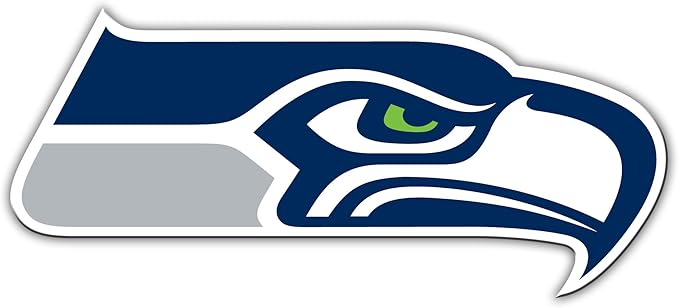 fremont die nfl 西雅图海鹰队标志乙烯基磁铁,12 英寸 : 亚马逊中国