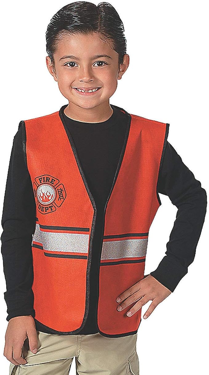 fun express 无纺涤纶消防员背心