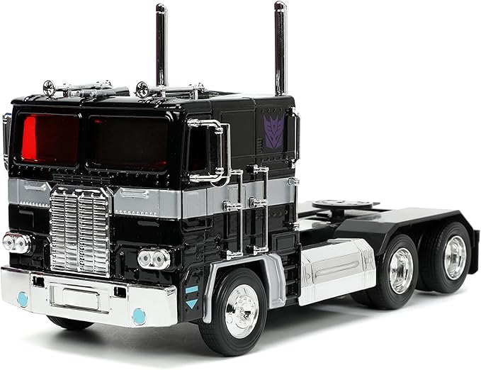 jada toys 变形金刚 g1 1:24 nemesis prime 压铸汽车,儿童和成人玩具