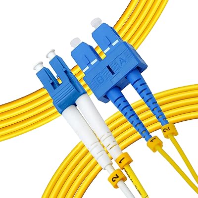 newyork cables64 10m os2 lc 至 sc 光纤跳线 单模式 duplx