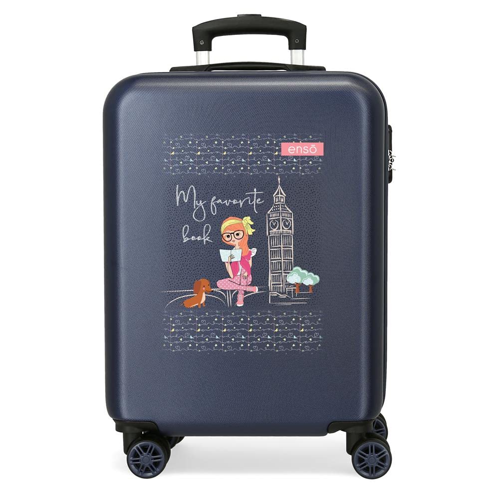 Enso My Favorite Book, blue, 38x55x20 cms, cabin trolley