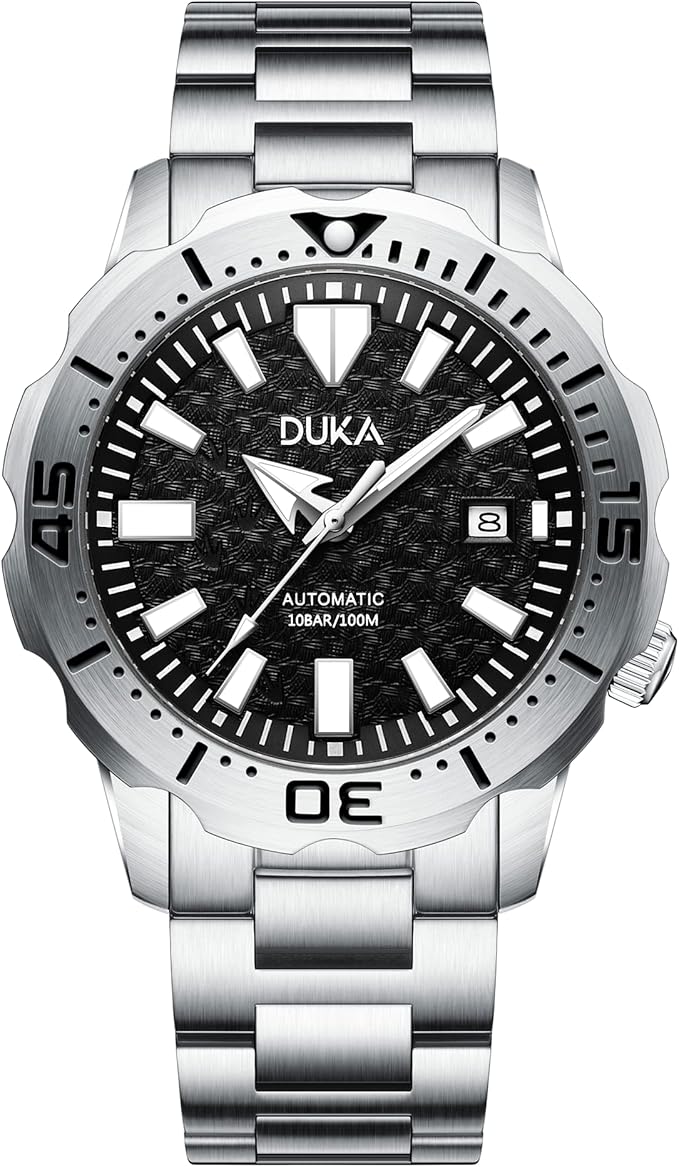 手表 海洋系列合成蓝宝石日本自动上链机芯全不锈钢 100m 防水运动