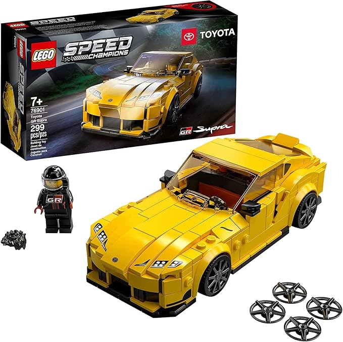 lego 乐高 76901 speed champions 丰田 gr supra 收藏型运动车玩具