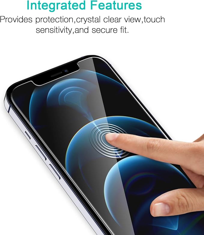 Lk 3 件装 Iphone 12 Pro Max 6 7 英寸 钢化玻璃高清透明 易于安装框架 防刮擦 外壳友好 亚马逊中国 手机通讯