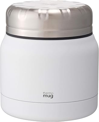 thermo mug 保温午餐保温/迷你罐 300毫升 白色 真空双层结构 tnk1830