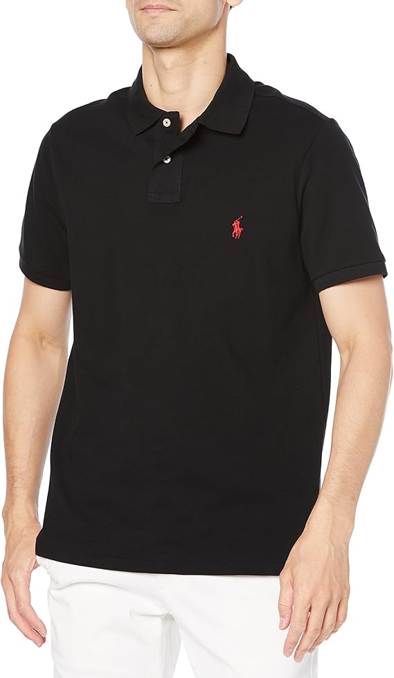 polo ralph lauren 保罗拉夫劳伦 男士 修身版型纯色polo衫 710782592