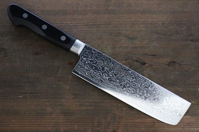 sakai takayuki aus10 45层镜面大马士革nakiri 日本厨师刀 160毫米