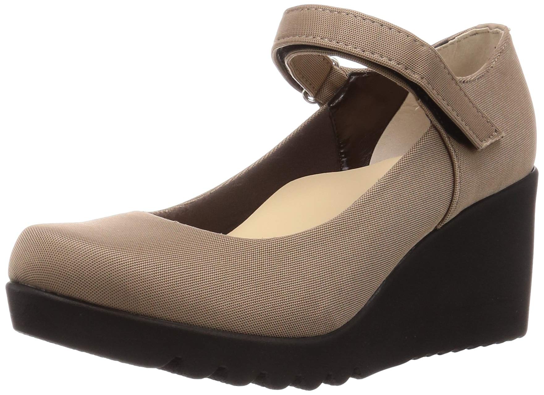 [First Contact] Japan made beautiful legs casual shoes 6.5cm heels thick sole waterproof IM49606 women