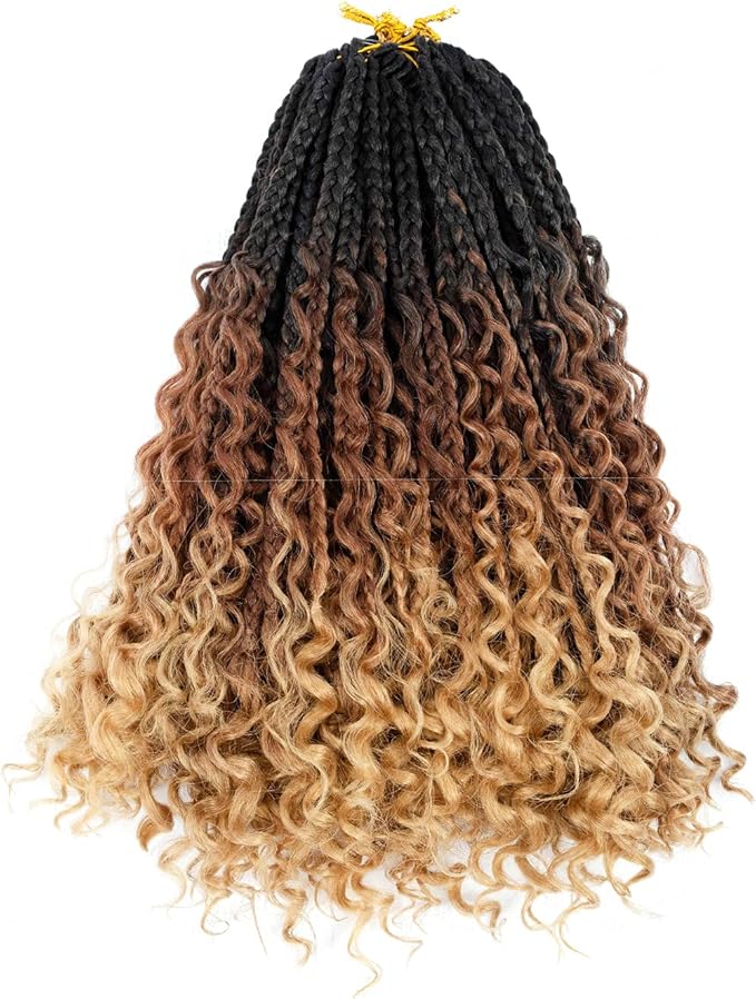 box braids 波西米亚卷发末端 (ot3027,35.56cm)