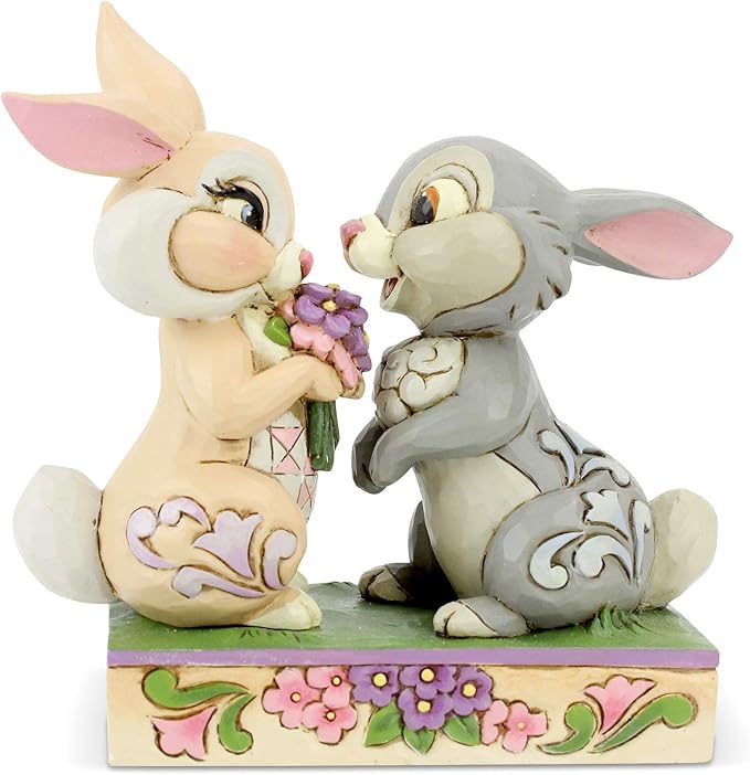 disney traditions jim shore bambi thumper and blossom bunny 小