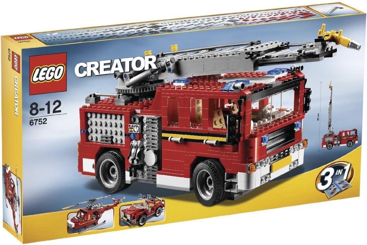 乐高 Lego 创造 消防车6752 玩具 亚马逊中国