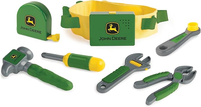 tomy john deere 豪华会说话的工具带学龄前玩具,*