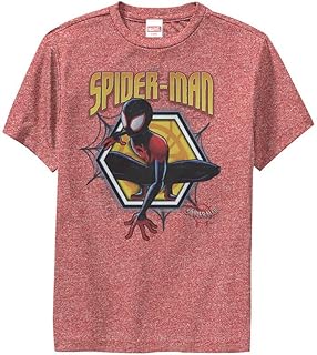marvel 男童短袖性能 t 恤