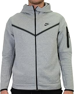 nike 耐克男士连帽衫 全拉链科技羊毛灰色 cod cu4489-063