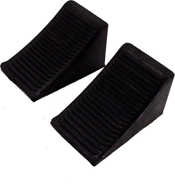 texalan 2 件装橡胶轮毂黑色轮毂楔形带眼螺栓,7.8 英寸(约 19.