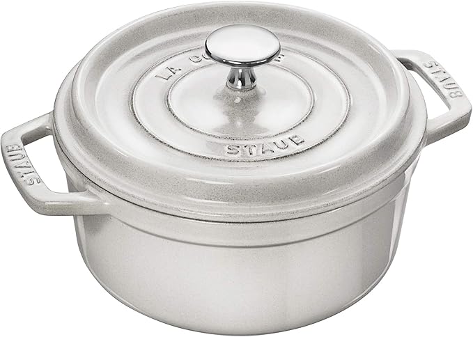 staub 珐宝 「 cocotte round campagne 18cm 」 双耳珐琅锅 支持ih