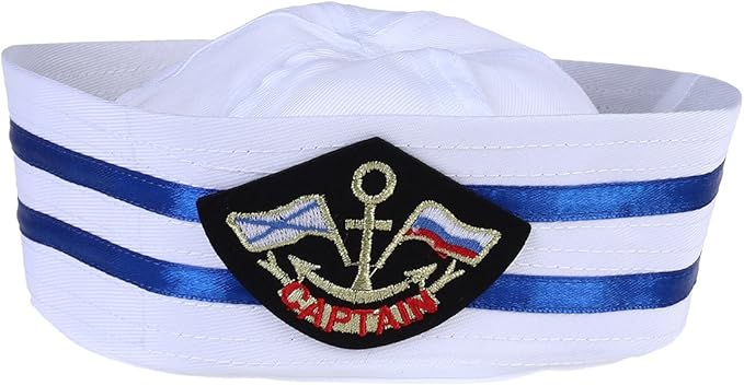 tinksky kids 水手船长帽 skipper *蓝船只帽 - s 码 - 玩具 - 亚马逊