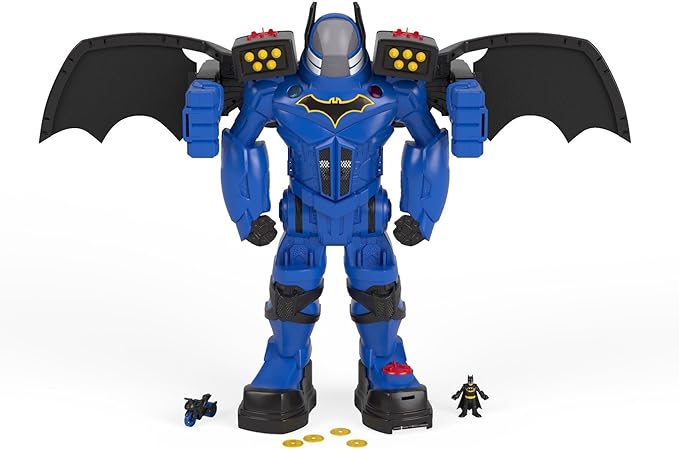 fisher-price imaginext dc 超级英雄蝙蝠侠机器人 xtreme