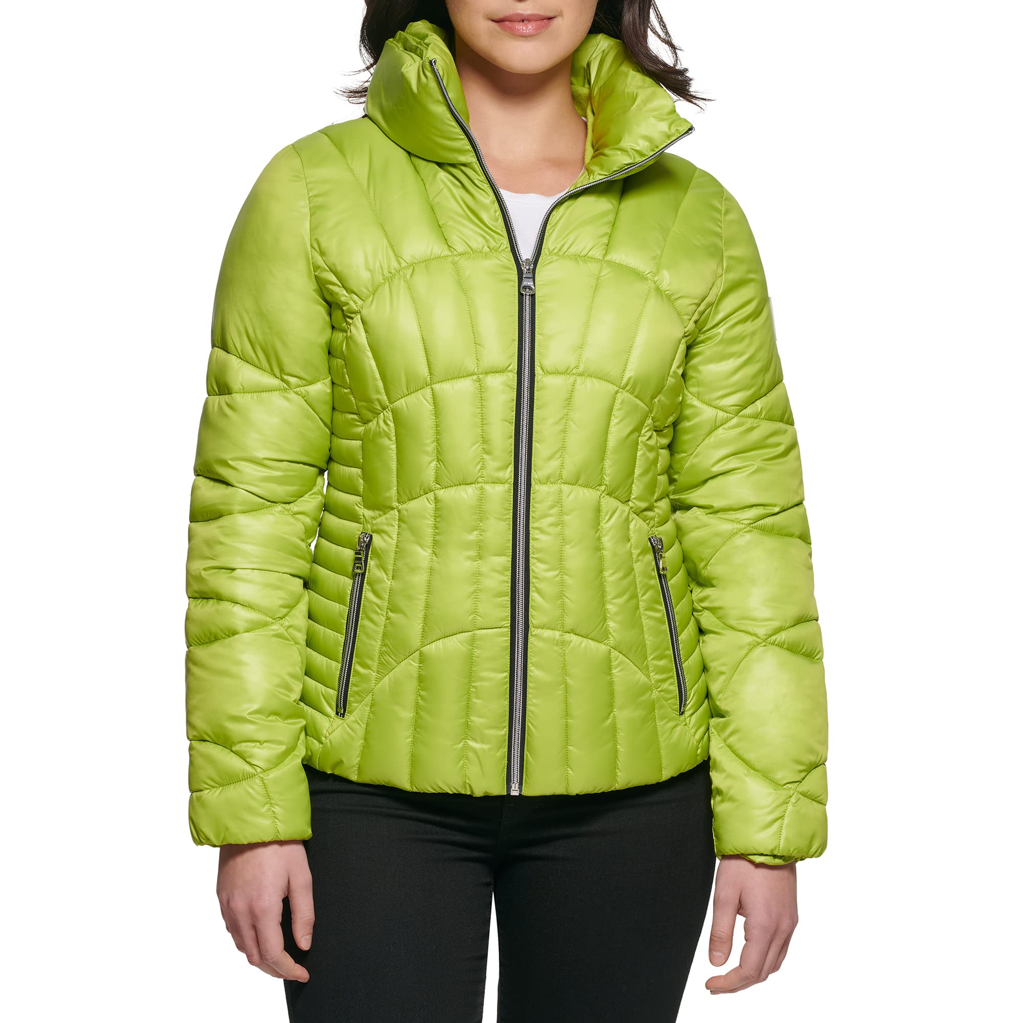 GUESS Fall, down jacket, quilted women's jacket