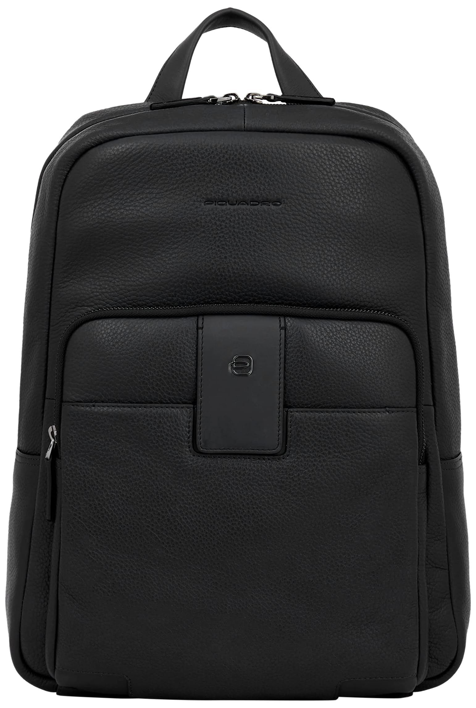 Leather backpack, black leather backpack, black leather backpack