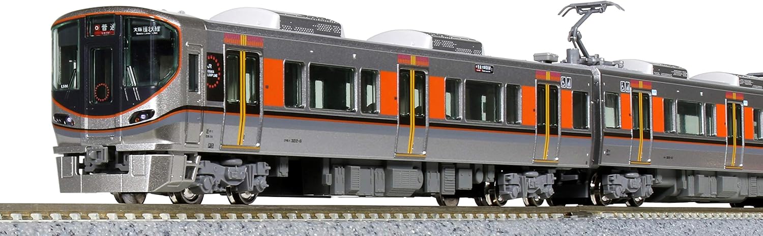 kato n轨距 323系大阪环状线 基本套装 4辆 10-1601 铁道模型 电车