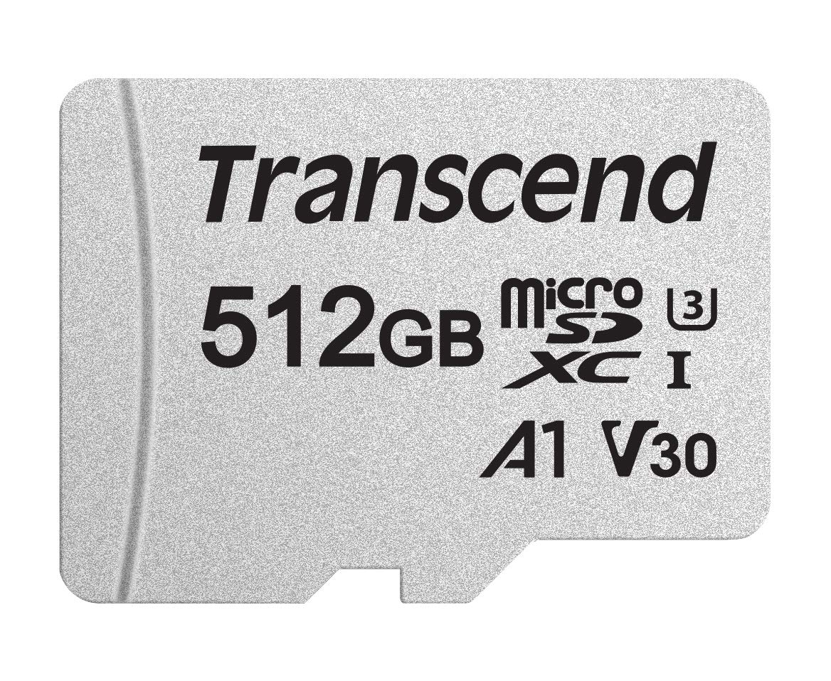 Transcend created a 512GB microSDXC/SDHC 300S memory card TS512GUSD300S-AE