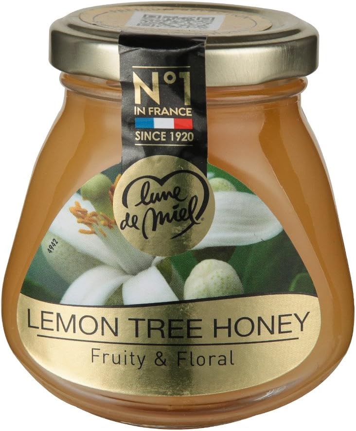 lune de miel蜜月柠檬花蜂蜜375g(法国进口)