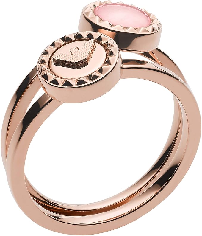 emporio armani egs2694221508 女士戒指 不锈钢 玫瑰 17.