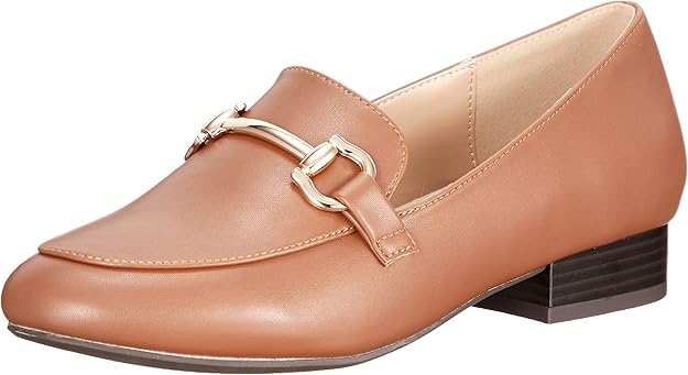 oriental traffic 乐福鞋 女士 杏仁鞋 平底 尖头 走路舒适 1353