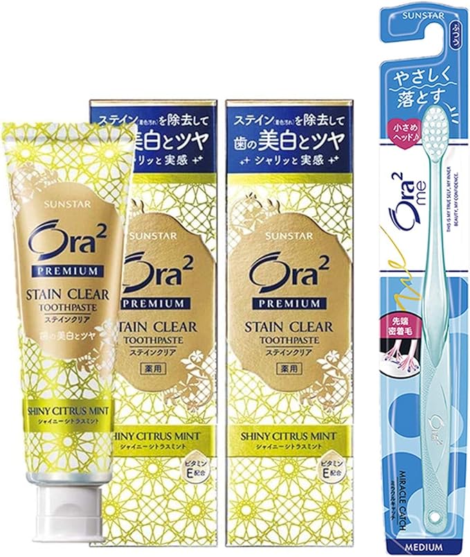 ora2 高级隐形墨水牙膏 [shiny 柑橘薄荷 ]