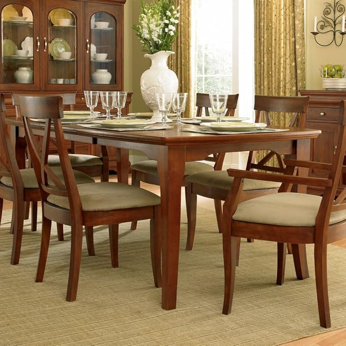 全赢家具 原单外贸 美式实木家具 樱桃木实木餐桌饭桌 餐厅时尚现代