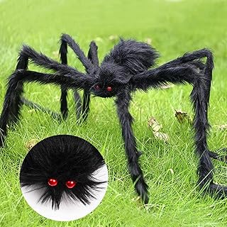 dclina 万圣节蜘蛛装饰户外,5 英尺(1.