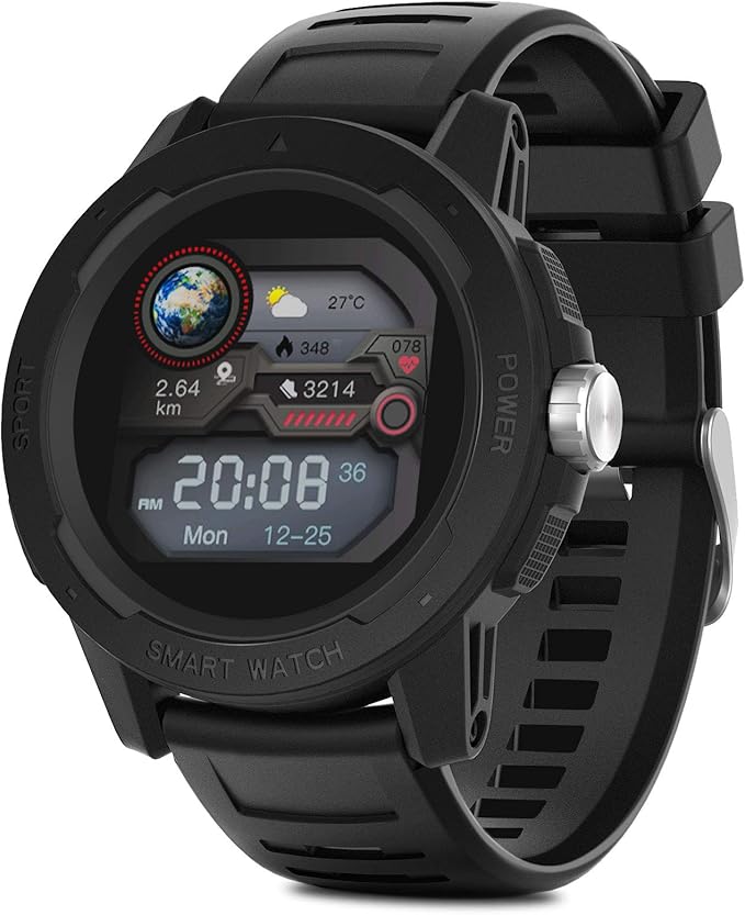 morefit 智能手表 心率监测器 ip67 防水健身追踪器 卡路里计步器