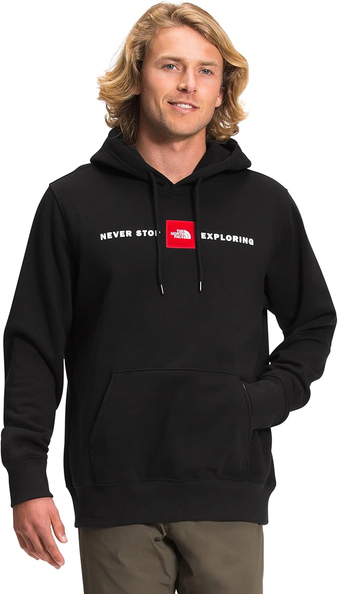 the north face 北面 红色套头连帽运动衫