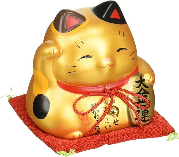 药师窑 彩耀大福招财猫(大金运99大)(存钱罐) am-y7421