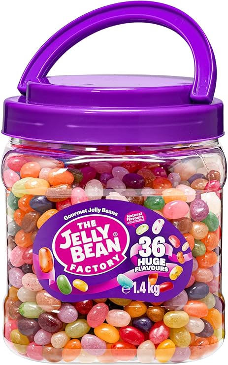the jelly bean factory 果冻豆 罐装, 1400 克