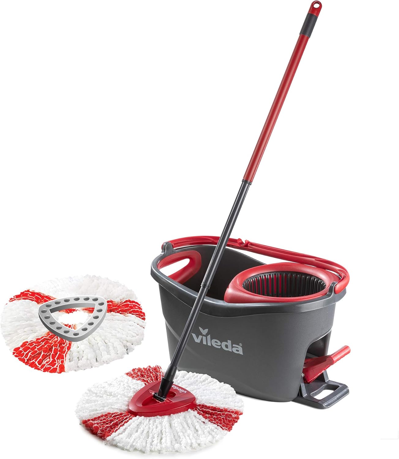 vileda easy wring and clean turbo microfibre mop and bucket set