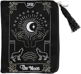 grindstore ft_51130 拉链袋 | 月亮塔罗牌| 1 件 30g,黑色